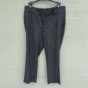 Apt. 9 Women's Bootcut Pants Size 16P Gray Mid Rise Tummy Control